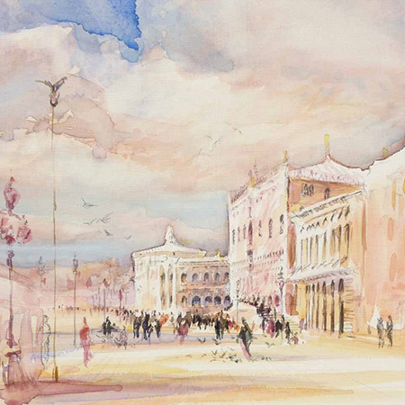 Louis faye artiste peintre, hommage à Bonington